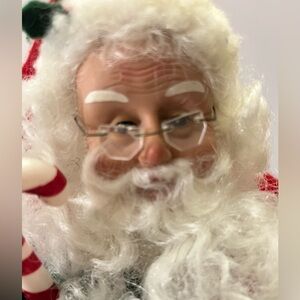 Vintage 90’s Christmas Collectors,  Santa Claus Figurine